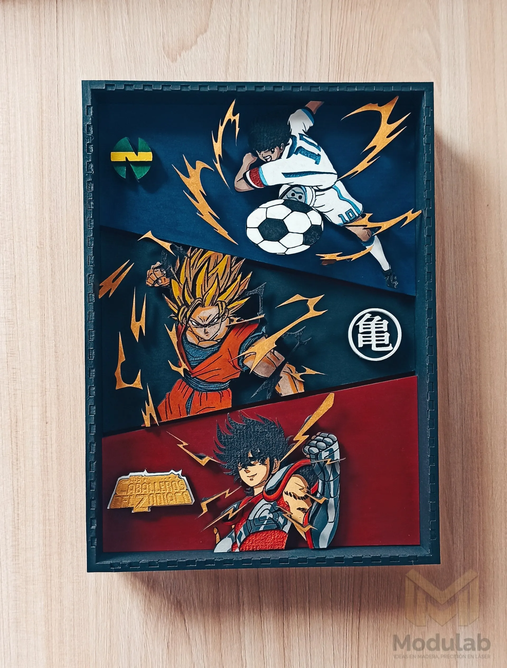 Gokú, Oliver Atom y Seiya - imagen 1